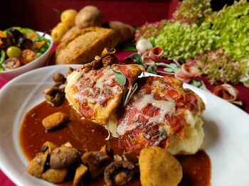 chicken saltimboca