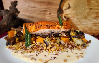 Seared Salmon Entree