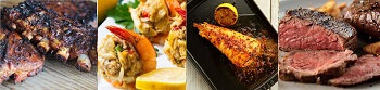 Surf & Turf (Monkfish/Shrimp/Ribs/Steak)